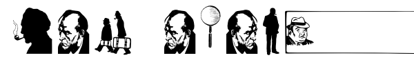 JMH Memorias Dingbats font preview